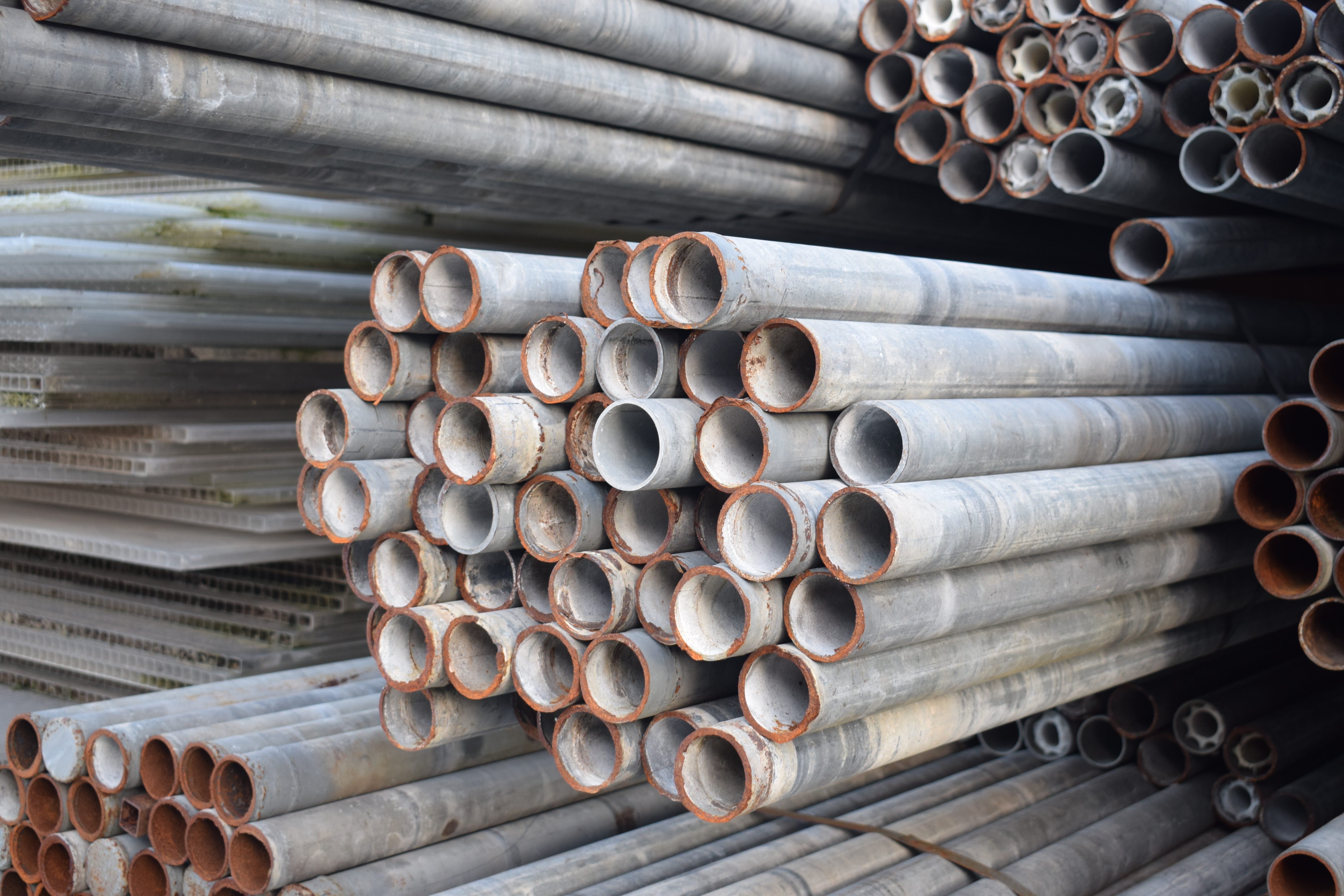 heating galvanized pipe